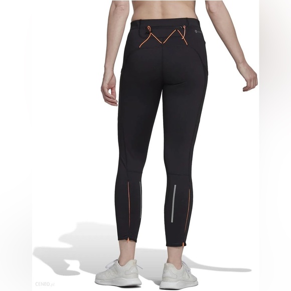 NEW!! ADIDAS FASTIMPACT COLD.RDY WINTER RUNNING LONG LEGGINGS - XL - Picture 2 of 14